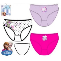 PACK DE 3 BRAGUITAS FROZEN PARA NIÑA