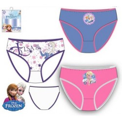 PACK DE 3 BRAGUITAS FROZEN PARA NIÑA