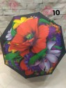 Paraguas con estampado de flores