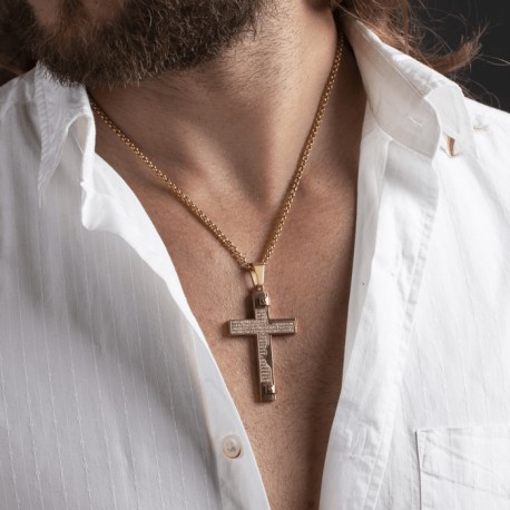 Avancy GARGANTILLA CHAPADO ORO 24 K