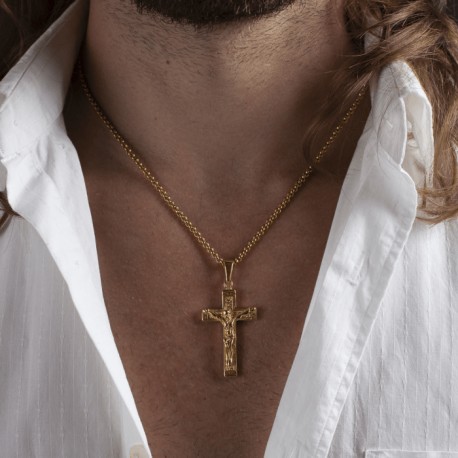 Avancy GARGANTILLA CHAPADO ORO 24 K