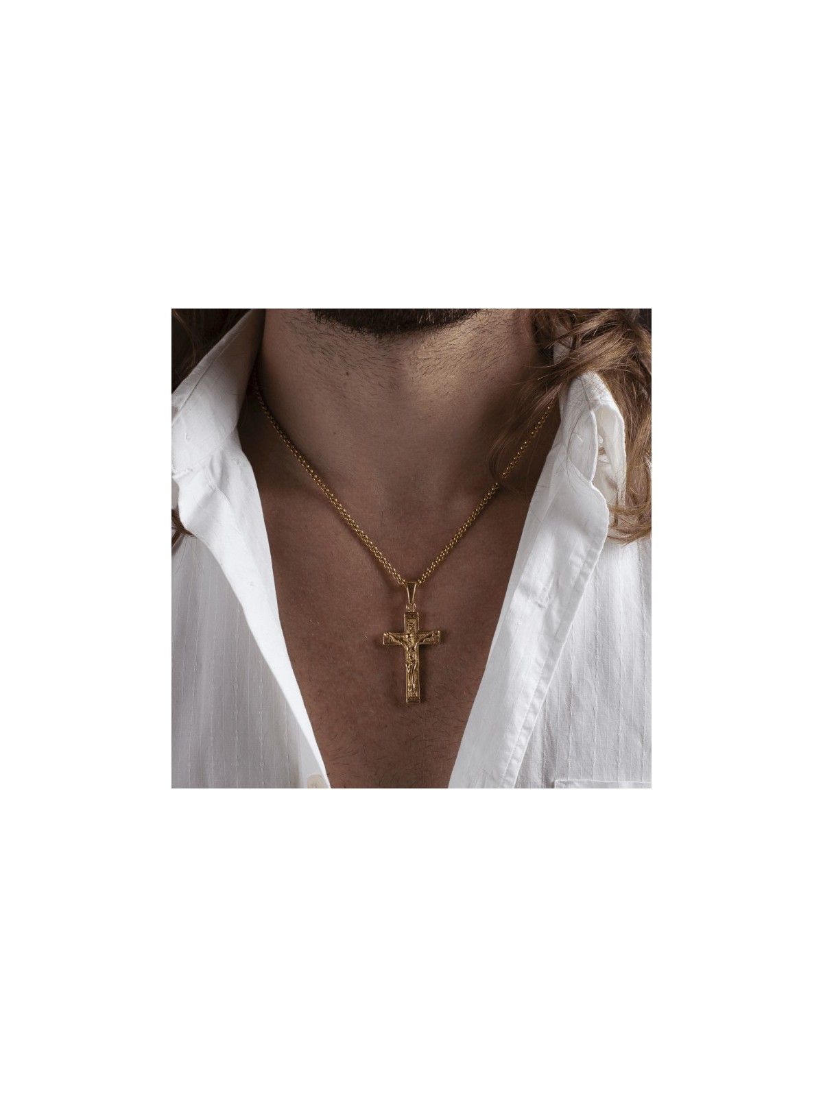 Avancy GARGANTILLA CHAPADO ORO 24 K