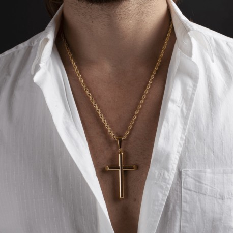 Avancy GARGANTILLA CHAPADO ORO 24 K