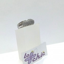 ANILLO DE PLATA  CON CIRCONITAS
