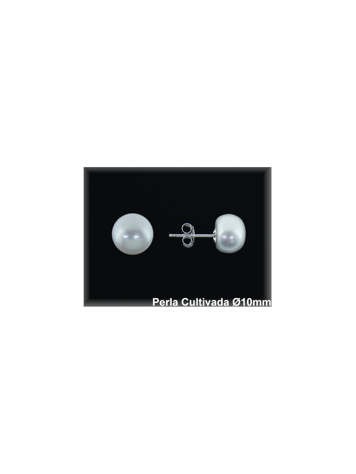 Pendientes perlas cultivadas