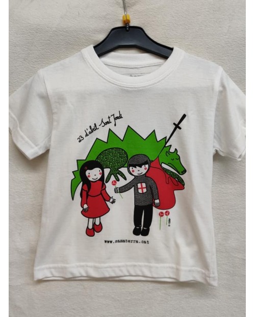 Camiseta de algodón Sant Jordi