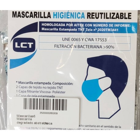 MASCARILLAS SANITARIAS