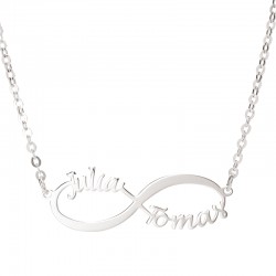 CRISTIAN LAY Gargantilla Infinito Nombres