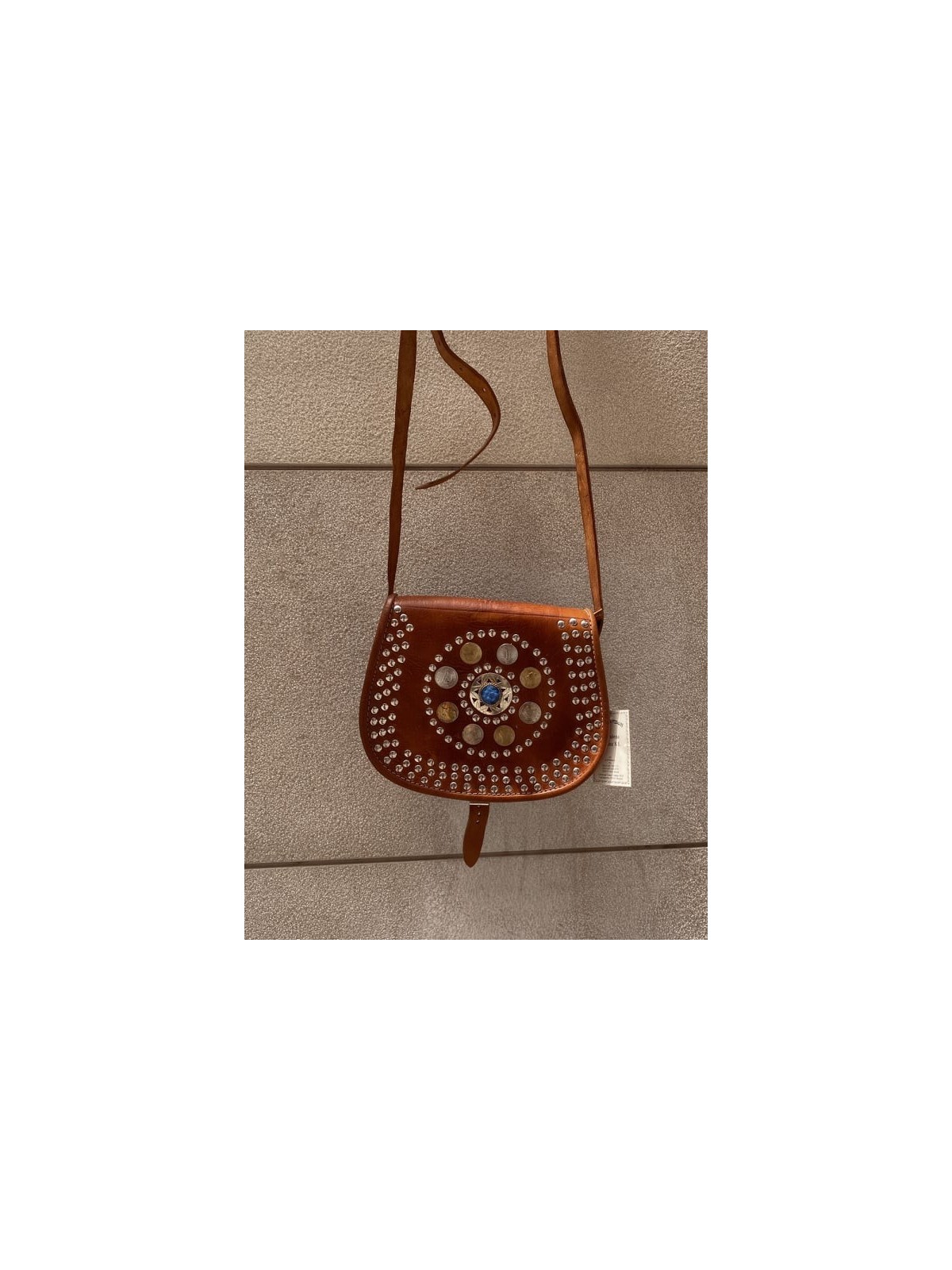 Bolso de cuero boho chic 