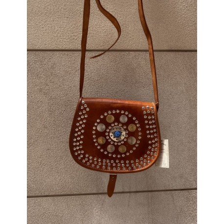 Bolso de cuero boho chic 