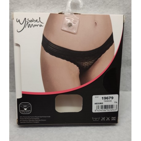 Braga mujer tanga Ysabel Mora 19679 encaje