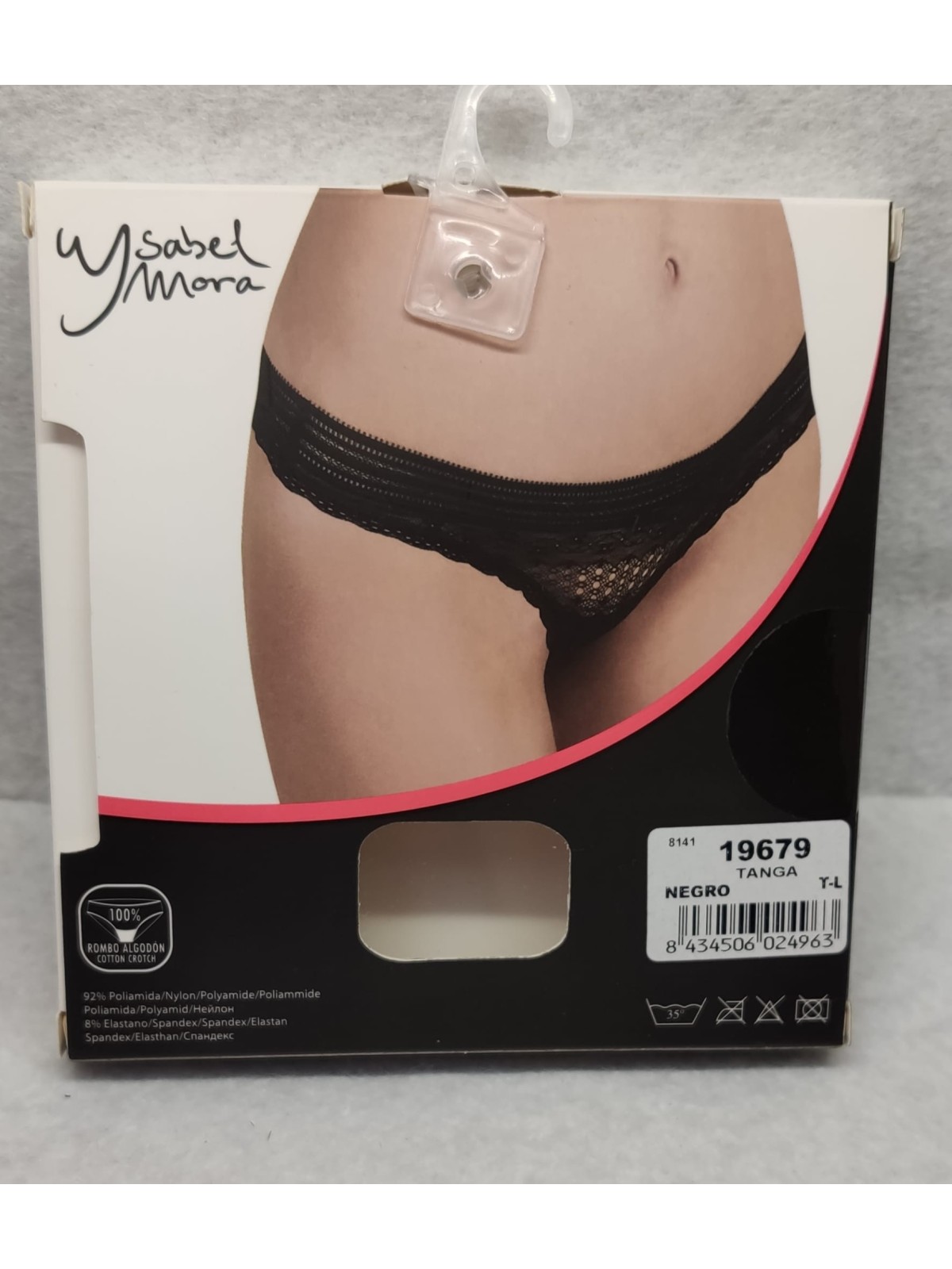 Braga mujer tanga Ysabel Mora 19679 encaje