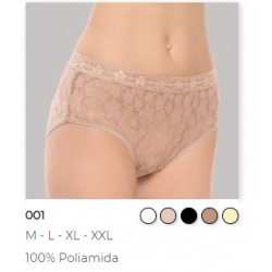 Bragas Naiara blonda helanca