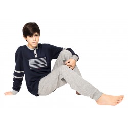 Pijama Niño Punto Invernal...