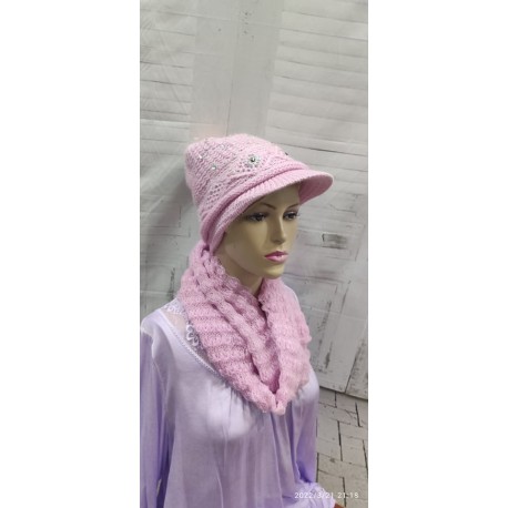 CONJUNTO CON GORRO, BUFANDA Y GUANTES