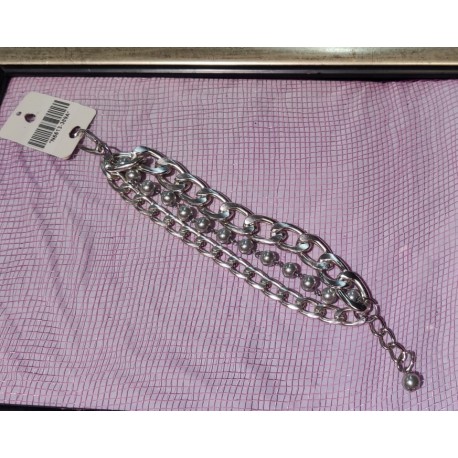 CRISTIAN LAY PULSERA CORDÓN TRENZADO MARRÓN