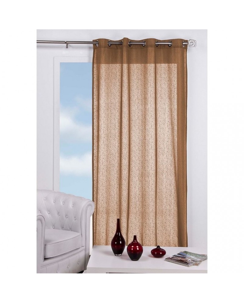 Cortina Visillo Natura Jara Beig