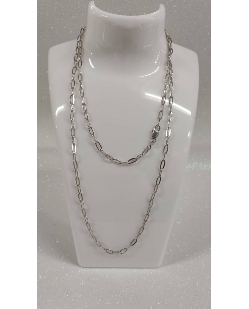 Cadena o Pulsera Forzada en Plata de ley.3x5mm. Ref: PRO58071-CJ883