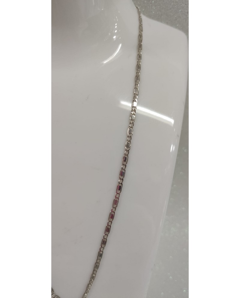 Cadena o Pulsera Forzada en Plata de ley.3x5mm. Ref: PRO58071-CJ883