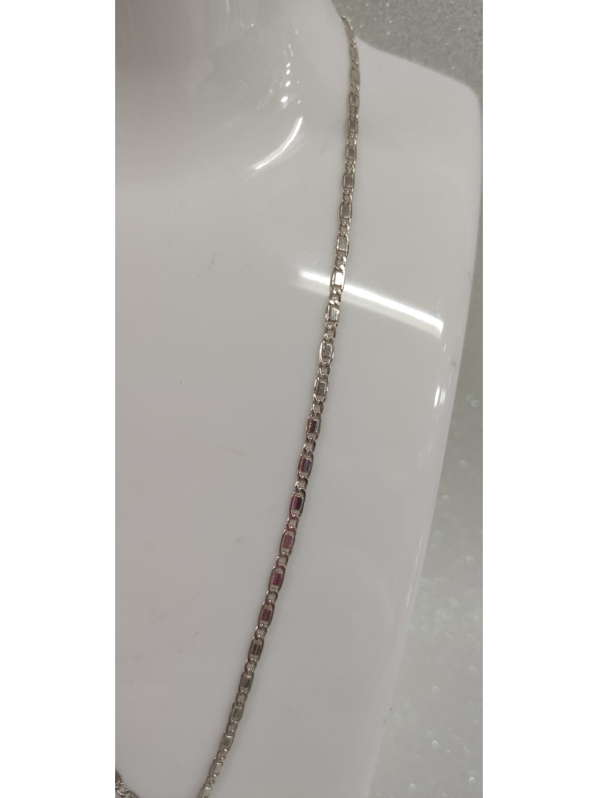 Cadena o Pulsera Forzada en Plata de ley.3x5mm. Ref: PRO58071-CJ883