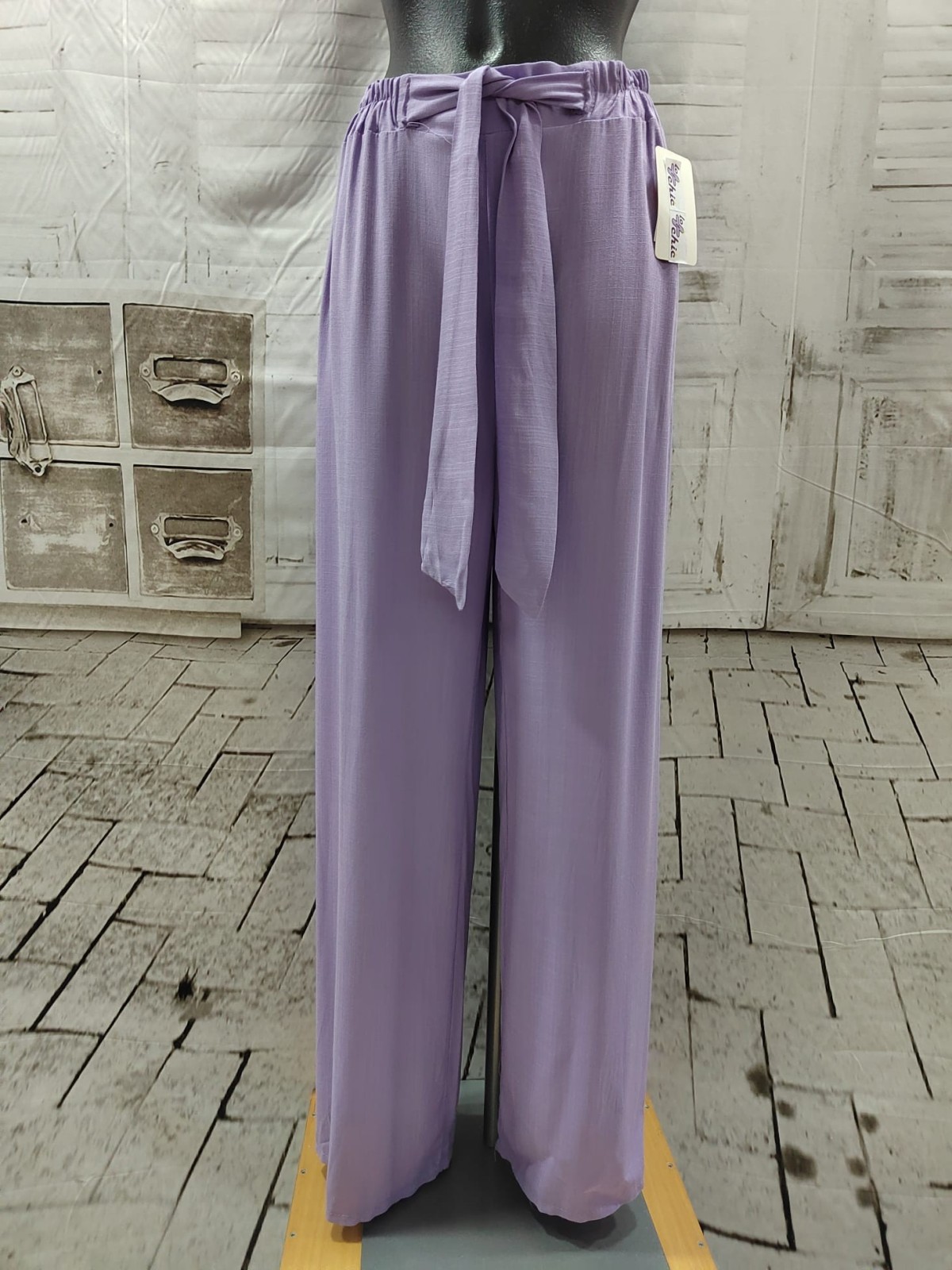 PANTALÓN A RAYAS MARINERAS