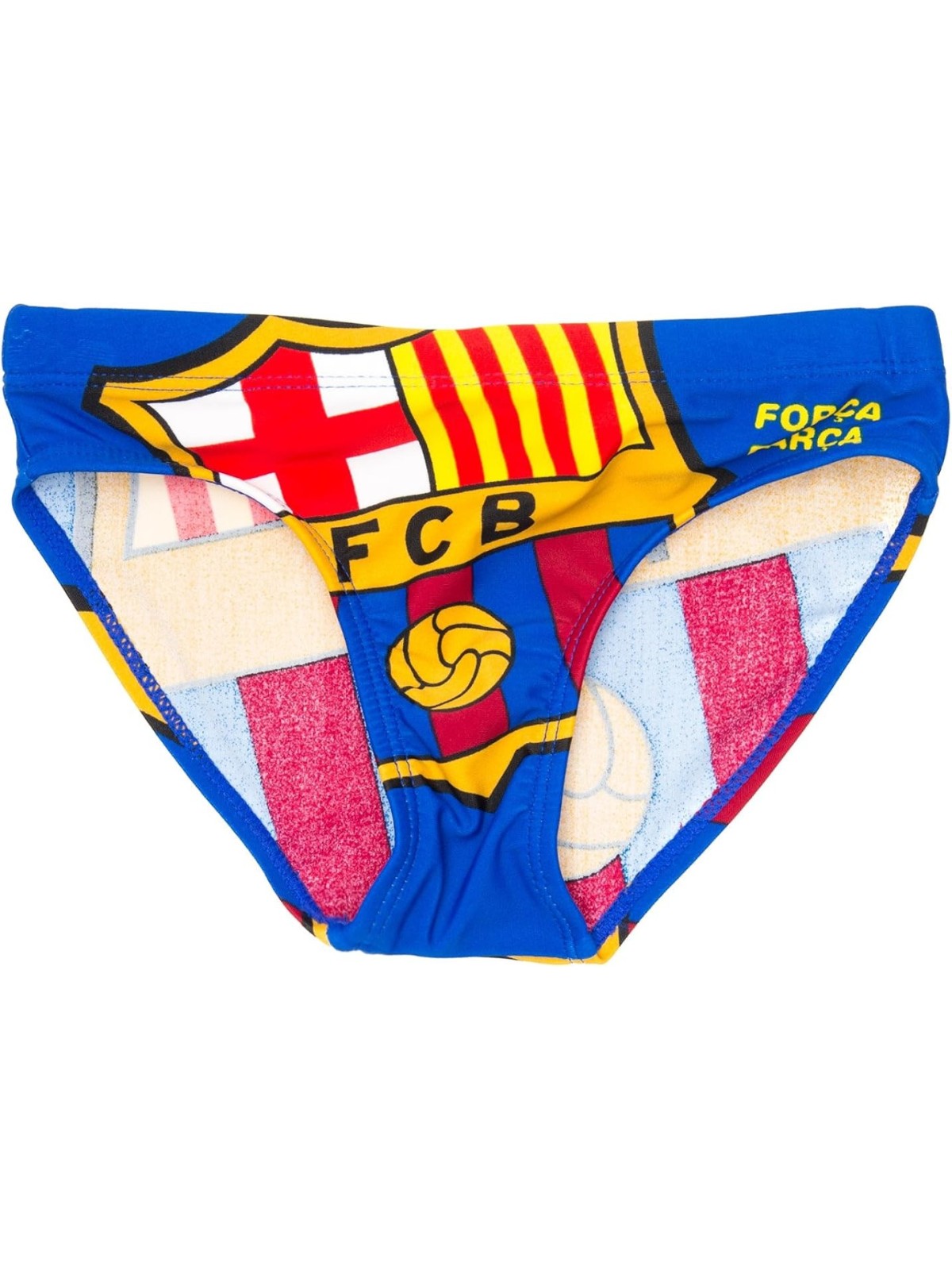 Bañador Fútbol Club Barcelona niño slip talla 1 a 6.