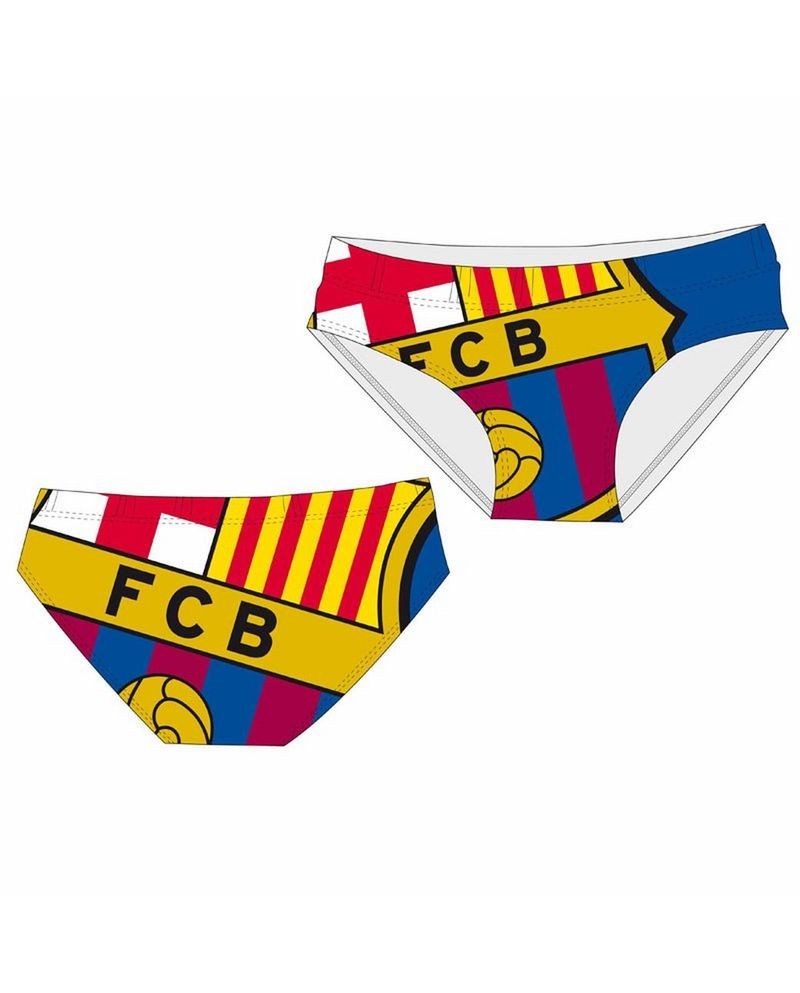 Bañador Fútbol Club Barcelona niño slip talla 1 a 6.