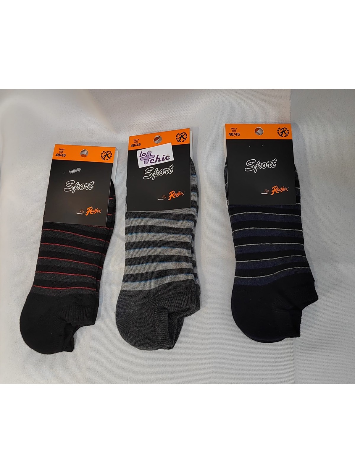 Rodfer 6109 invisible liso algodón lycra CALCETINES