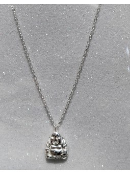 Cadena y colgante de plata...