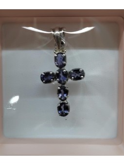 Colgante de plata 925 cruz...