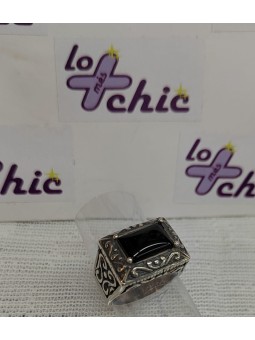 ANILLO DE  PLATA ENVEJECIDA...