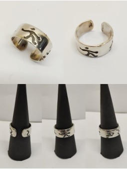 ANILLO de plata 1º AJUSTABLE