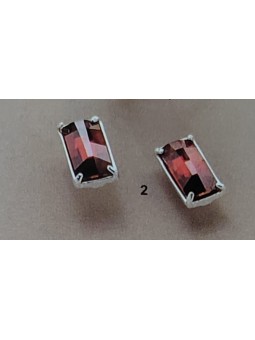 Pendiente de plata con...