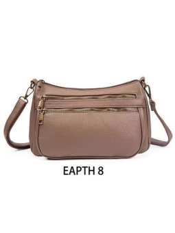 Bandolera cremalleras black