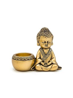 Portavelas buda meditando...