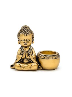 Portavelas buda rezando...