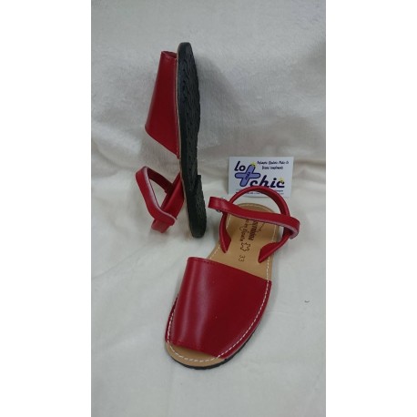 SANDALIA MENORQUINA AZUL MARINO