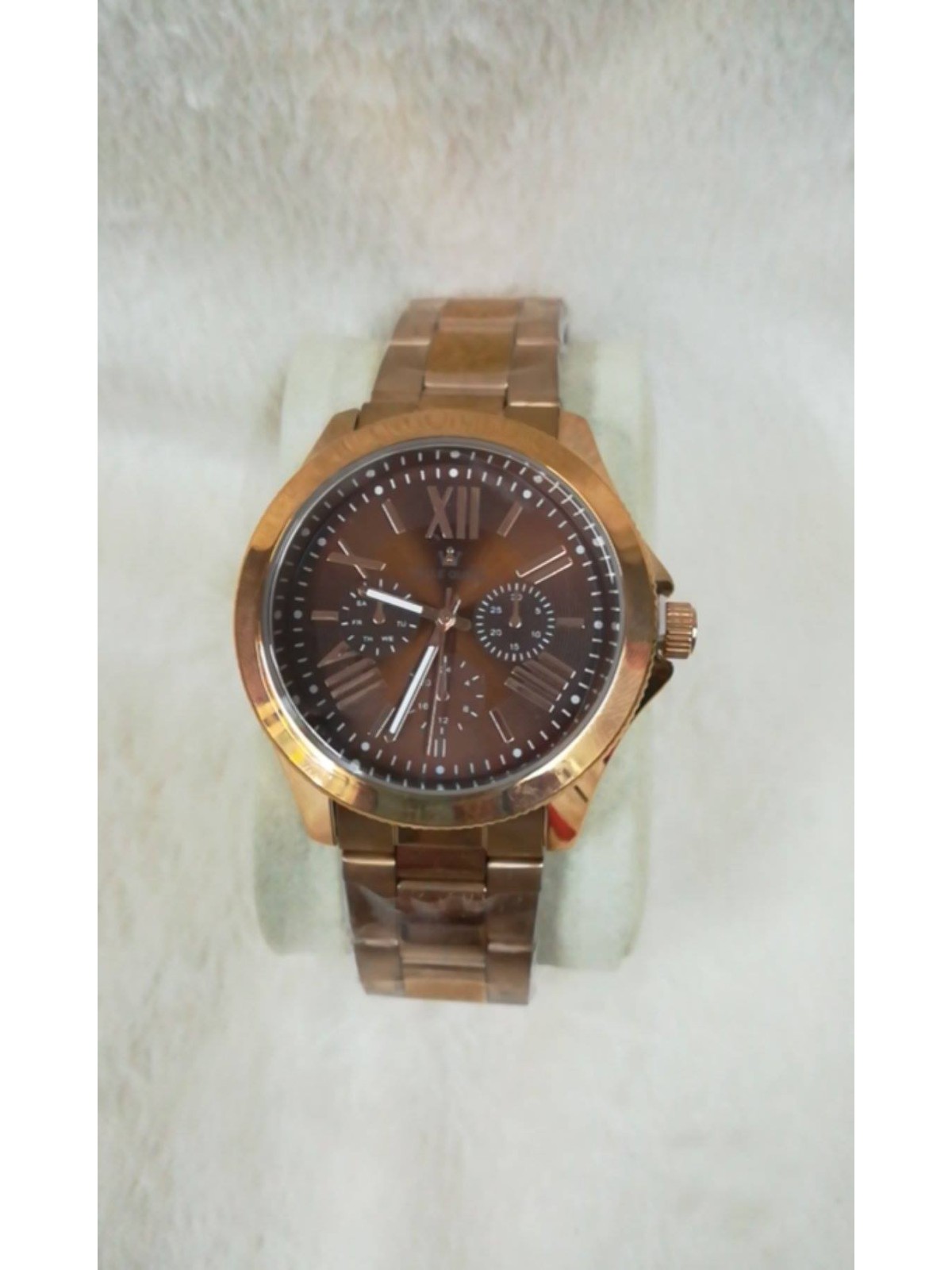 Reloj belle queen online dorado mujer