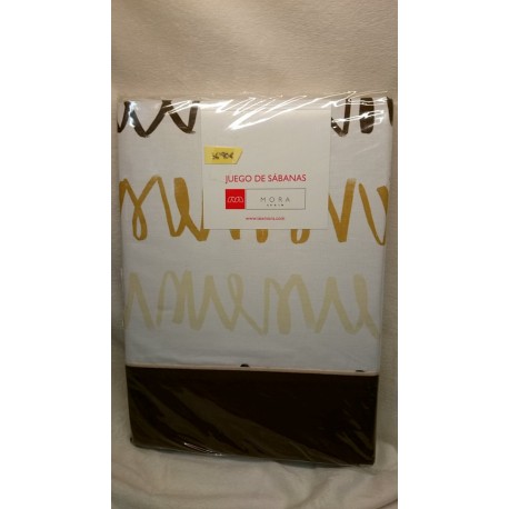 MORA SPAIN Juego de sábanas