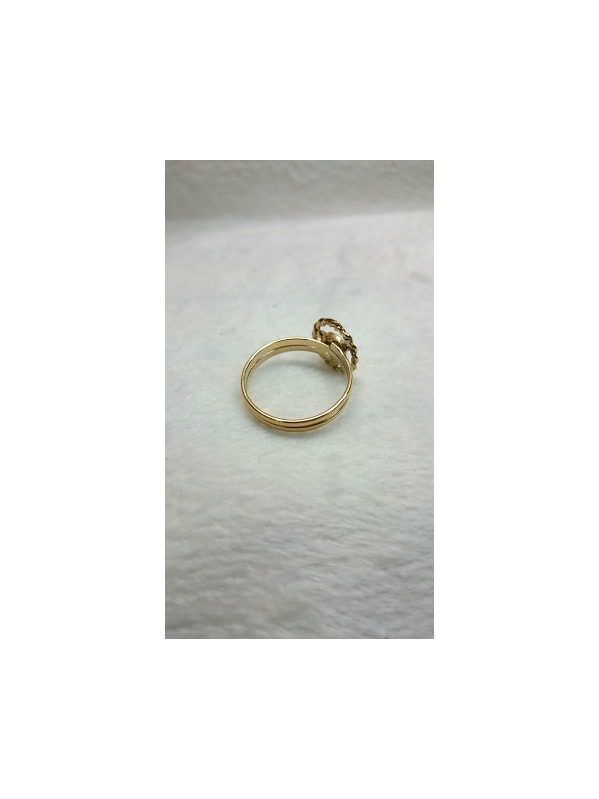 Anillo chapado de oro