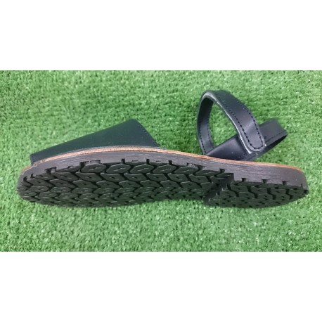 SANDALIA MENORQUINA AZUL MARINO