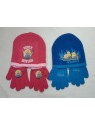 CONJUNTOS CON GORROS Y GUANTES DE LOS MINIONS