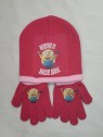 CONJUNTOS CON GORROS Y GUANTES DE LOS MINIONS