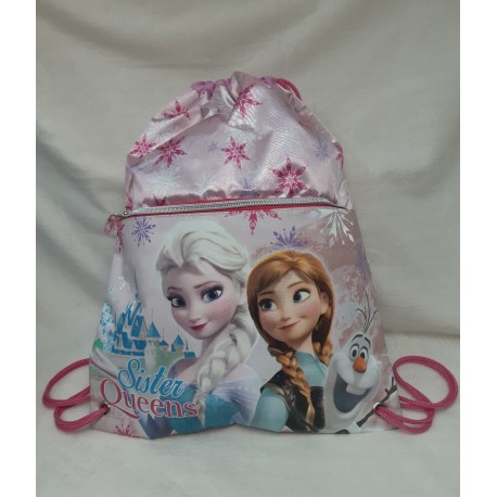 BOLSA FROZEN CON LAS PRINCESAS ELSA Y ANNA