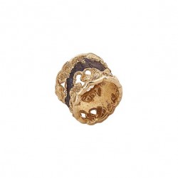 ANILLO DE PLATA BAÑADO EN...