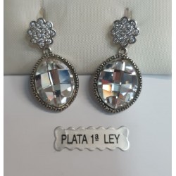 CRISTIAN LAY PENDIENTES PLATA