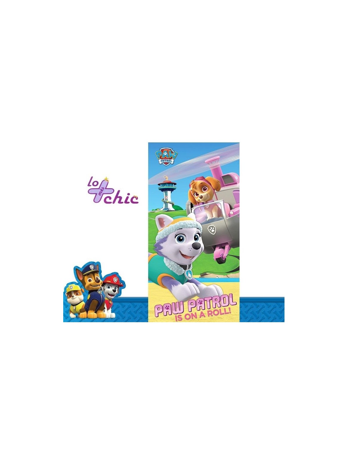 TOALLA PATRULLA CANINA IS ON A ROLL